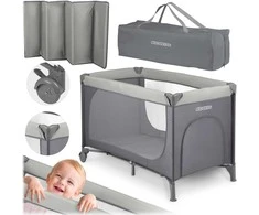 Kelioninė lovytė - maniežas, Ricokids, 125 x 65 x 78 cm