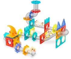 Magnetiniai kaladėlės Dinozaurai su čiuožykla RK-764 Ricokids