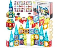 Magnetiniai kaladėlės Tower RK-768 Ricokids