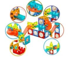 Magnetiniai kaladėlės su šviesa RK-763 Ricokids