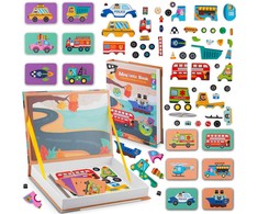 Ricokids Magnetinė dėlionė „Transporto priemonės“ RK-770
