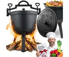 Ketaus katilas 11l medžioklės kepsniui BD-482 348210