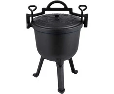 Ketaus emaliuotas puodas 8l laužo kepsninei BD-481 348100