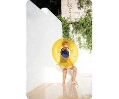 Oranžinis plaukimo ratas 76 cm INTEX 59260