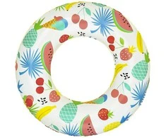 Arbūzų spalvos plaukimo ratas, 61 cm, „Bestway 36014“