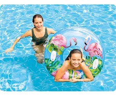 Flamingo plaukimo ratas 97 cm XL INTEX 58263