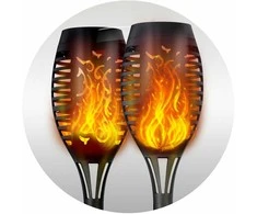 Saulės energija varomi žibintuvėliai, 2 vnt., „Ilumen LS-100“