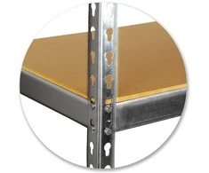 Metalinė lentyna daiktams 183 x 90 x 40 cm Humberg HR-853 sidabrinė