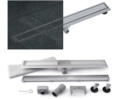 Linijinis trapas 70 cm 2in1 PLYTELĖS Berdsen