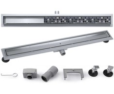 Linijinis trapas 70 cm 2in1 PLYTELĖS Berdsen