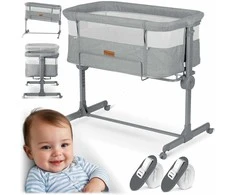Nukido pristatoma kelioninė lovytė 0-5mėnesių, 9kg, NK-243