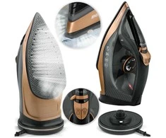 Belaidis garinis lygintuvas 2600 W, Berdsen BD-333, su keramine danga