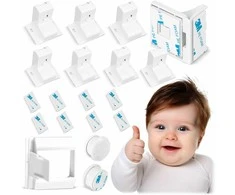 „Ricokids 798010“ magnetinė spyna spintelėms, 8 vnt.