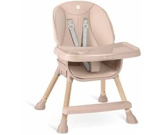 Maitinimo kėdutė Nukido Tilo, rožinė, 3 in1