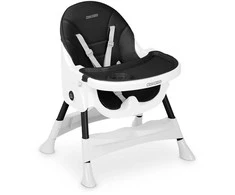 Ricokids Mani maitinimo kėdutė reguliuojama 3in 1, juoda