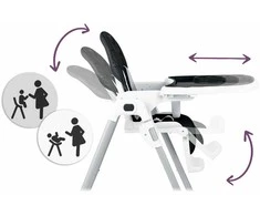 Ricokids Tulo maitinimo kėdutė, 102 x 54 x 72 cm