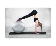 Neo-Sport Mankštos kamuolys 75 cm NS-952 sidabrinis