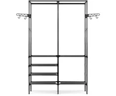 Massido 686600 pastatoma paltų kabykla, juoda