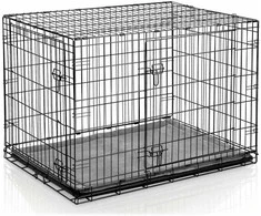 Metalinis šunų voljeras + guolis 107 x 71 x 77 cm PH-202