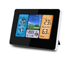 Meteorologinė stotelė su ekranu BD-902, juoda