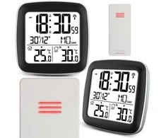 Meteorologinė stotelė su ekranu BD-903, sidabrinė