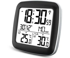 Meteorologinė stotelė su ekranu BD-903, sidabrinė