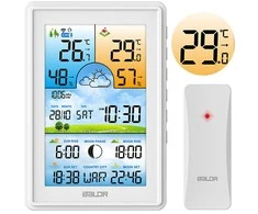 Berdsen Meteorologinė stotelė su ekranu BD-906, balta