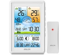 Berdsen Meteorologinė stotelė su ekranu BD-906, balta