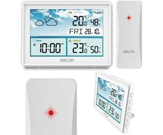 Berdsen Meteorologinė stotelė su ekranu BD-909, balta