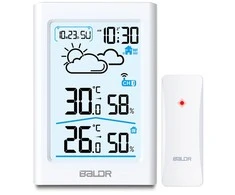 Berdsen Meteorologinė stotelė su ekranu BD-911, balta