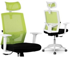 Sofotel Rotar mikro tinklelio biuro kėdė, žalia