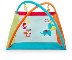 Nukido Interaktyvus edukacinis kilimėlis „Ricokids“ – gyvūnų tematika, 90 x 45 cm