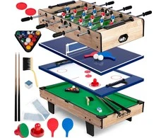 Kelių žaidimų stalas 4in1 Neo Sport NS-800 80x43x30cm medinis