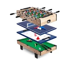 Kelių žaidimų stalas 4in1 Neo Sport NS-800 80x43x30cm medinis