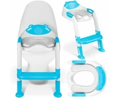 Tualeto sėdynė su laipteliu ir paminkštinimu, Ricokids