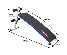 Neo-Sport NS-05 pasviręs mankštos suoliukas
