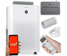LG Nešiojamas oro kondicionierius 14000 BTU sausintuvas, šildymas, WiFi, 37l/24h, Berdsen BD-583