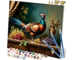 Paveikslas tapybai pagal skaičius 40x50 cm Massido Fazanas