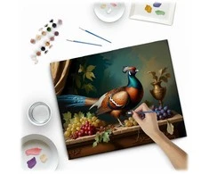 Paveikslas tapybai pagal skaičius 40x50 cm Massido Fazanas