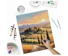Paveikslas tapybai pagal skaičius 40x50 cm Massido Peizažas