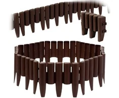 Plono sodo apvadas 220 cm PL-961 rudas