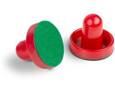 Apsauginiai atmušėjai ir diskai Air Hockey Neo-Sport stalo žaidimui