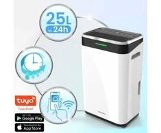 Kompresorinis oro sausintuvas - drėgmės sugėriklis 25l/24h higrostatas Berdsen BD-533 baltas