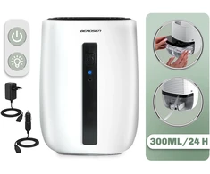 Automatinis oro sausintuvas Berdsen BD-855 su 12 V automobiliniu adapteriu, 800 ml, baltas