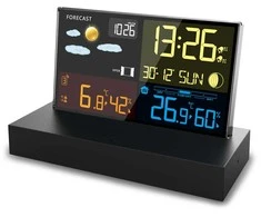 Meteorologinė stotelė su ekranu BD-912, juoda