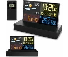 Meteorologinė stotelė su ekranu BD-912, juoda