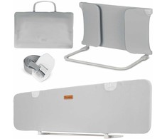 Lovos apsauginis turėklas 150 x 44 x 41 cm, Nukido pilkas