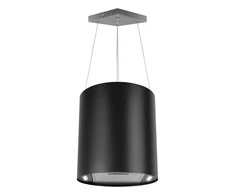 Pakabinamas šviestuvas Nerūdijančio plieno virtuvės gartraukis, 35cm skersmuo, galingas ištraukimo ventiliatorius, nuotolinis valdymas, LED apšvietimas