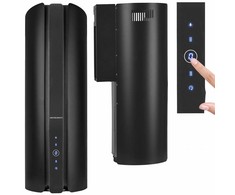 Pakabinamas šviestuvas Juodas kamininis virtuvinis gartraukis Berdsen 35 cm BT-219