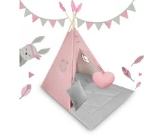 Palapinė tipi vaikams NK-406 Nukido - rožinė